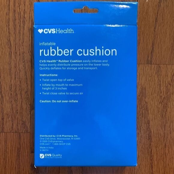 Inflatable rubber cushion donut. 14.5 inches. Has been tested - Picture 2 of 5